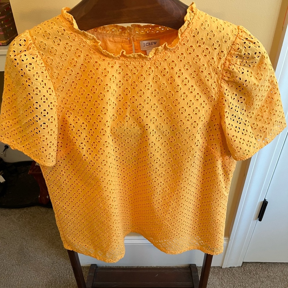 J.CREW beautiful blouse size Medium